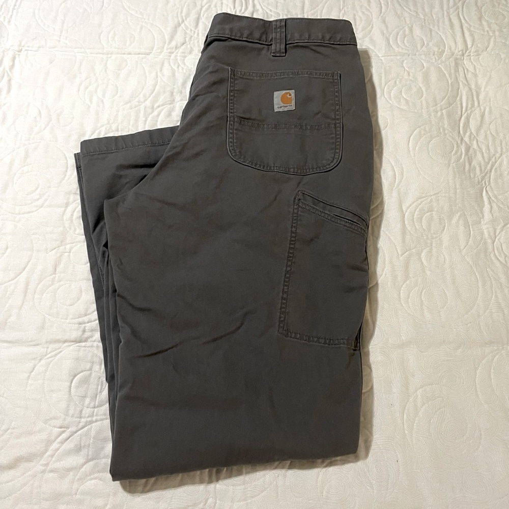 Carhartt Pants Relaxed Fit 38x34 Grey